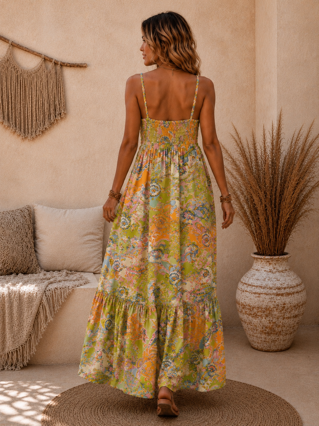 Mirabella Maxi Dress Lime
