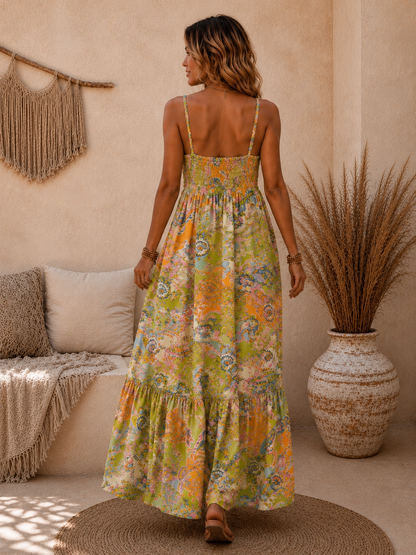Mirabella Maxi Dress Lime